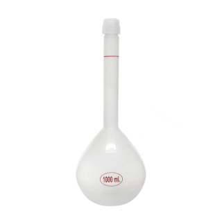 Bouteille graduée en PP avec bouchon à vis – 1000 ml