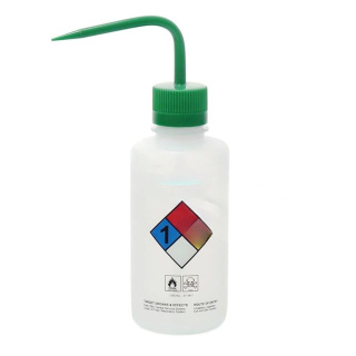 Buse avec impression Méthanol, 500 ml, auto-ventilée, LDPE, filetage 28 mm