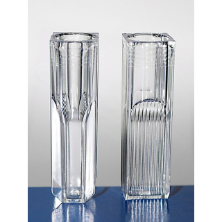 Tube PS 2,5 ml SEMI-MICRO, polystyrène optique, emballage de 100 pcs