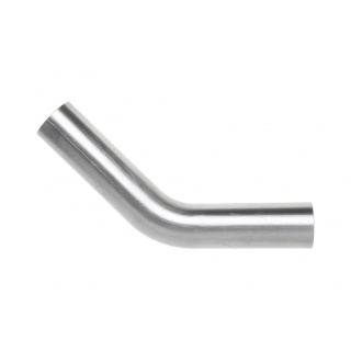 Coude en acier inoxydable Φ76,1/45°