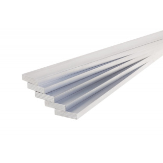 Bande plate en aluminium barre 20x5 mm