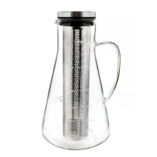 Erlenmeyer en verre avec un col large et une anse, 1600 ml – BORO 3.3