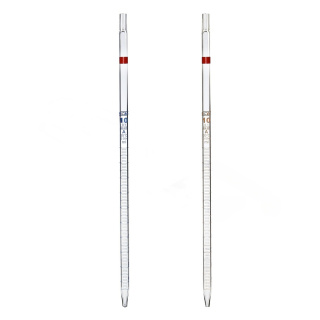 Pipette multicanaux, 2 ml (0,10 ml), classe A, échelle brune, avec certificat, DIN ISO 648
