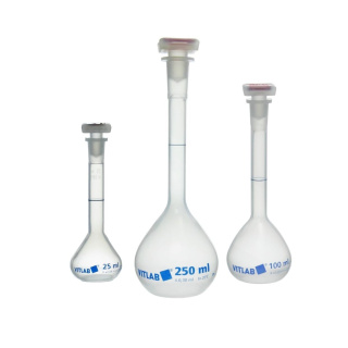 Bécher gradué en PP avec bouchon, classe B – 1000 ml, DIN EN ISO 1042