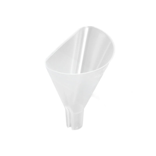 Entonnoir semi-circulaire en PP, diamètre 40 mm, pour joints meulés 14/23 – alimentaire (UE 10/2011), laboratoire