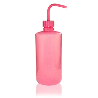 Buse en PE-LD, 500 ml, rose – col étroit, GL28