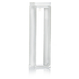 Cuvette en verre de quartz IR, trajectoire optique 10 mm, 45×12,5×12,5 mm – pour spectrophotomètre