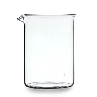 Petit bécher bas avec bec verseur, 10 ml, verre borosilicaté (BORO 3.3), ISO 3819, DIN 12331