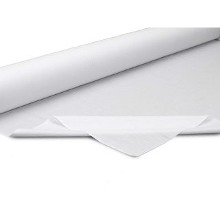 Tissu en coton pour lit blanc 110g