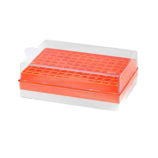 Support pour tubes à essai Eppendorf, 96 emplacements, 0,2 ml – PP, autoclavable
