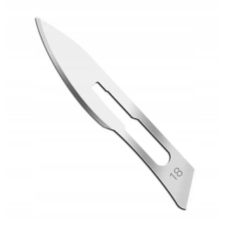Scalpel chirurgical 18 stérile 10 pcs
