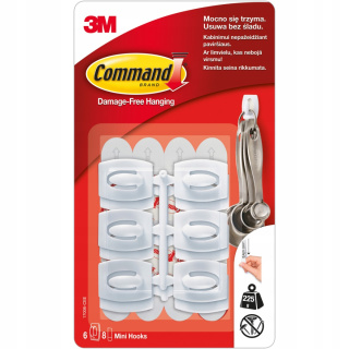 Crochets de commande petits 6 pcs 0,225 kg