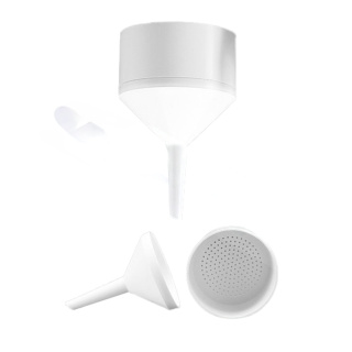 Entonnoir Buchner en PP, diamètre 80 mm – volume 165 ml, laboratoire, pour filtration