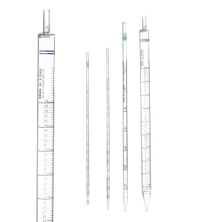 Pipette sérologique PS, 5 ml, stérile, bleue – 50 pcs, jetable
