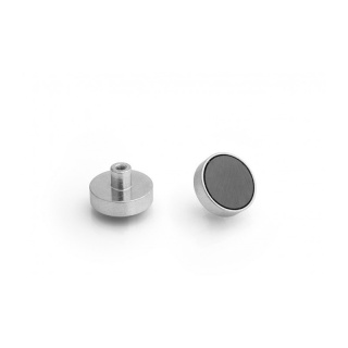 Support magnétique en ferrite UM 25x7xM4 intérieur x 15