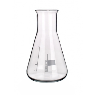 Flacon conique 200 ml avec large col
