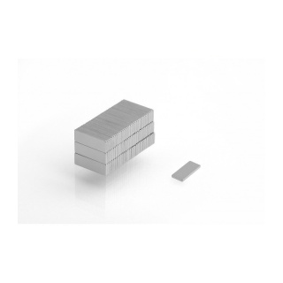Aimant en néodyme 10 pcs plat MPL 15x5x1 N38