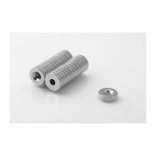 Neodymový magnet pod skrutkou MP 14x(8x4)x5 N38