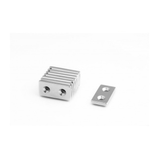 Neodymový magnet pod skrutkou MPL 40x20x4 N38