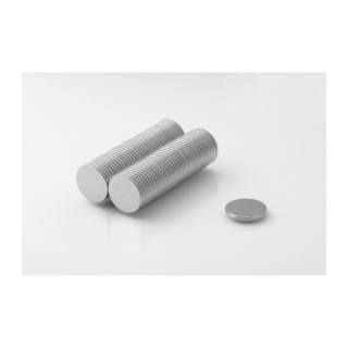 Aimant en néodyme cylindrique MW 15x1,5 N38