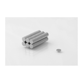 Aimant néodyme 20 pcs cylindrique MW 5x1 N38