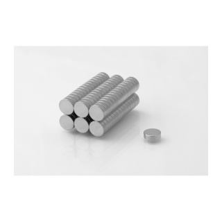 Aimant néodyme 10 pcs cylindrique MW 8x2,5 N38