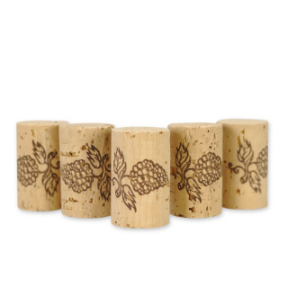 Liège naturel aggloméré 24x38mm 10pcs