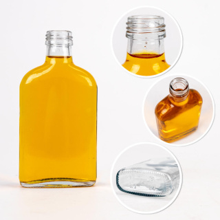 Bouteille en verre 5pcs 200ml 16cm épais