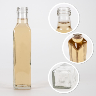 Bouteille en verre 5 pcs 250 ml 21 cm MARASCA