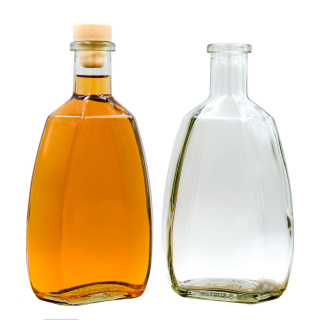 Bouteille en verre 500ml 19cm ASTERIA