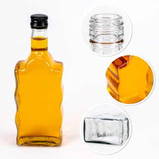 Bouteille en verre 500ml 23cm WAVE