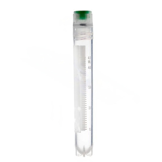 Cryo tubes 2,0 ml, fond rond, autoportants, filetage intérieur, paquet de 50 pcs