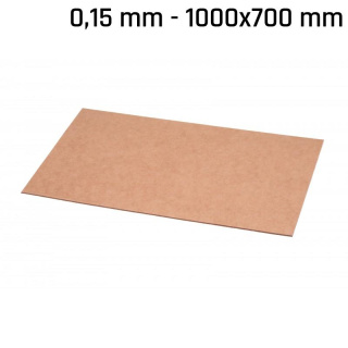 Plaque d'étanchéité Carton bitumé - 1000x700x0,15 mm