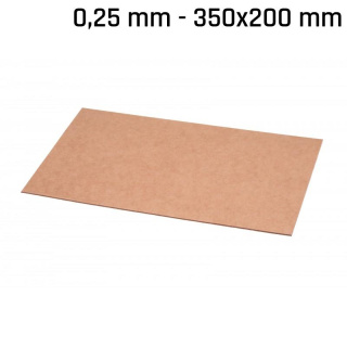 Plaque d'étanchéité Bitume - 350x200x0,25 mm