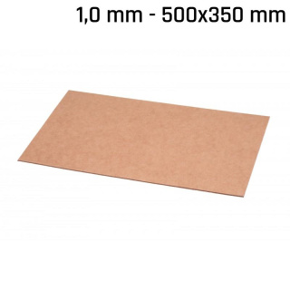 Plaque d'étanchéité Carton bitumé - 500x350x1,0 mm