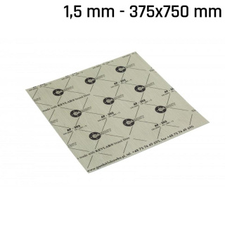 Plaque d'étanchéité GAMBIT AF-202 - 375x750x1,5 mm