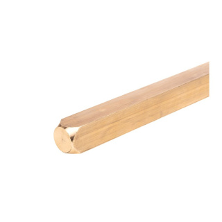 Tige carrée en laiton 1m 50x50mm tige métallique