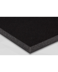 Schiuma acustica autoprotettiva in PUR 20mm 25x100cm poliuretano