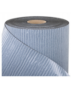 Schiuma autoadesiva impermeabile e fonoisolante 19mm rotolo intero 8m caucciù alluminio ISOLMAT M19SH