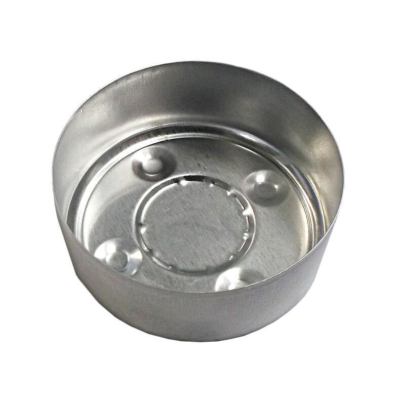 Hliníkové nádoby 57x22 mm na čajové svíčky 10 ks megamix.shop