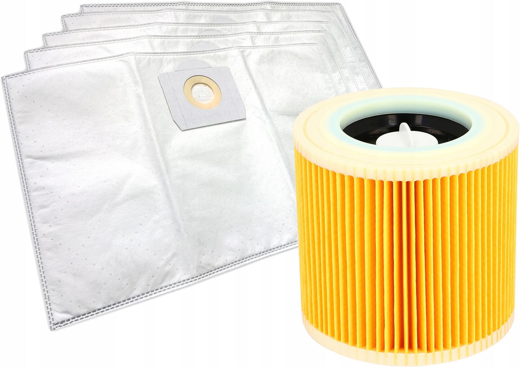 Kärcher syntetické sáčky do vysavače WD3 200 MV3 5ks + 1 filtr megamix.shop