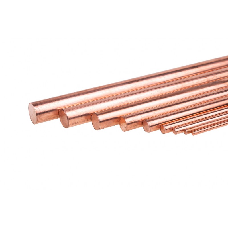 bară de cupru 1m Φ30mm tijă metalică