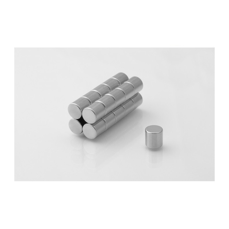 magnet neodim cilindric MW 10x10 N38 megamix.sk