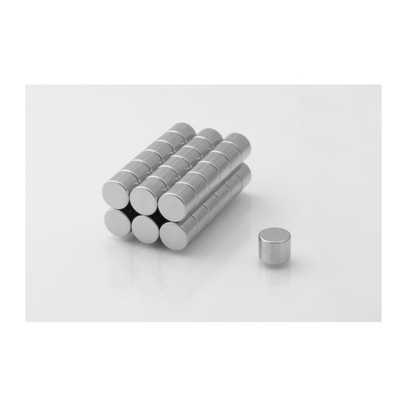 magnet neodim cilindric MW 10x8 N42 megamix.sk