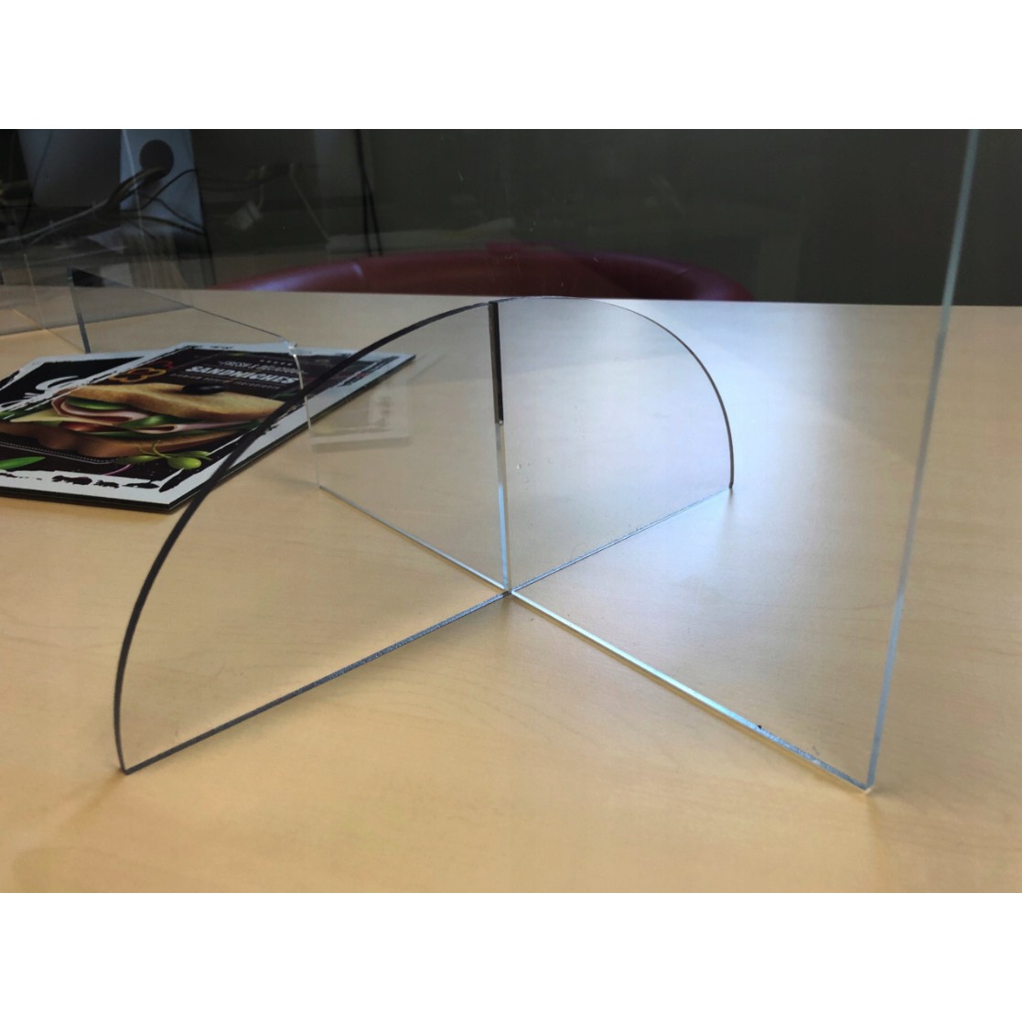 geam protector din plexiglas pentru tejghea cu deschidere barieră protectoare din policarbonat