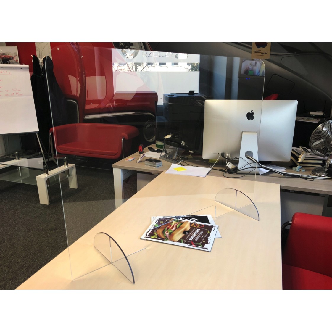 geam protector din plexiglas pentru tejghea cu deschidere barieră protectoare din policarbonat