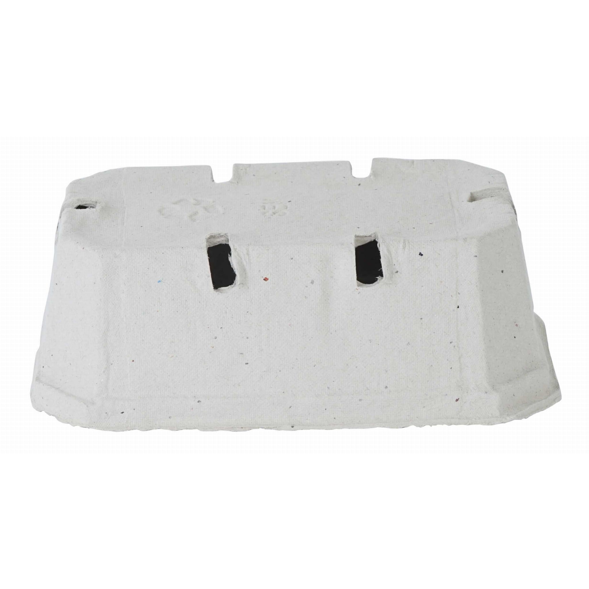 recipient de hârtie pentru fructe 500g 100 bucăți 190x115x65mm