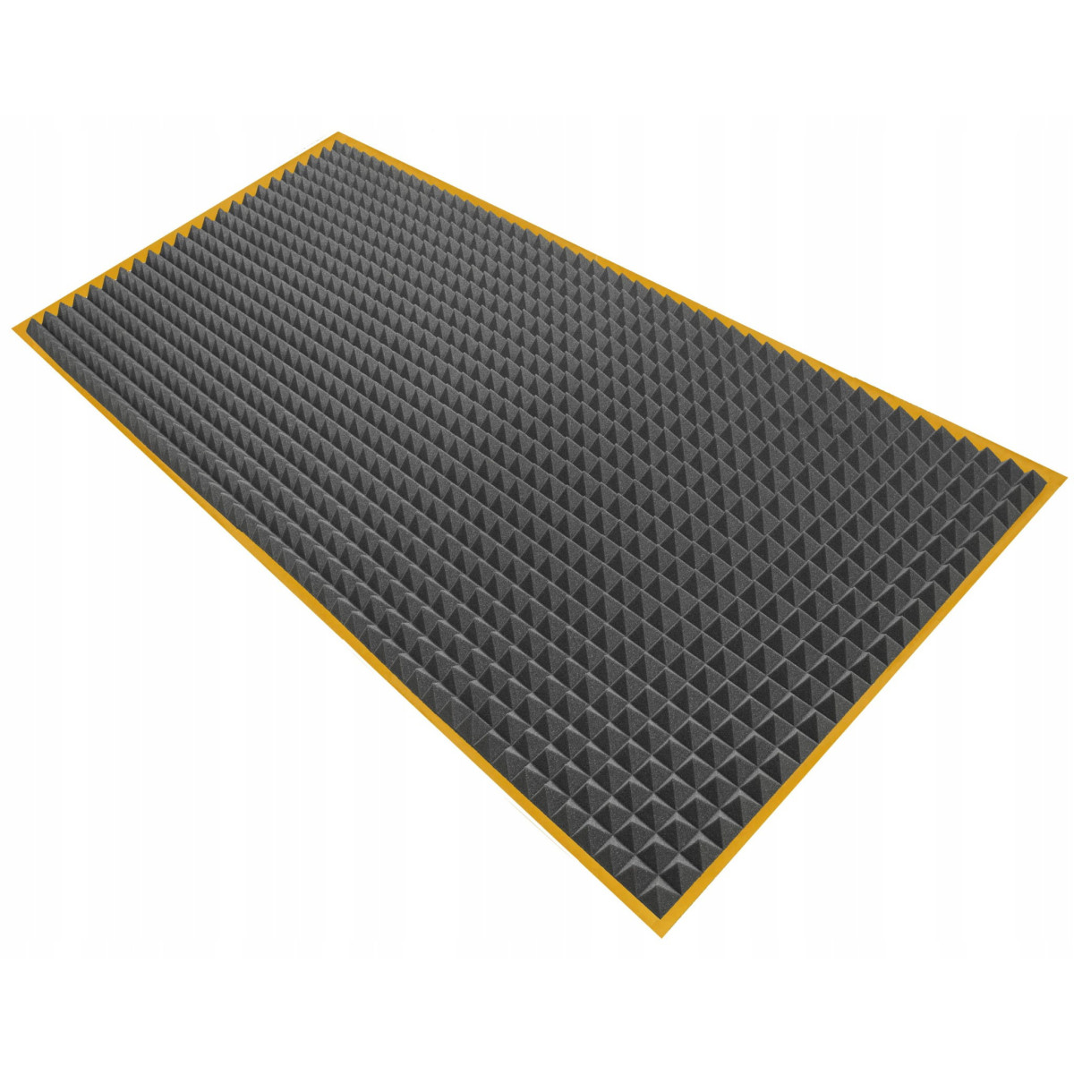 samolepiaca akustická zvukotesná pena PYRAMÍDA 50mm 200x100cm nehorľavá