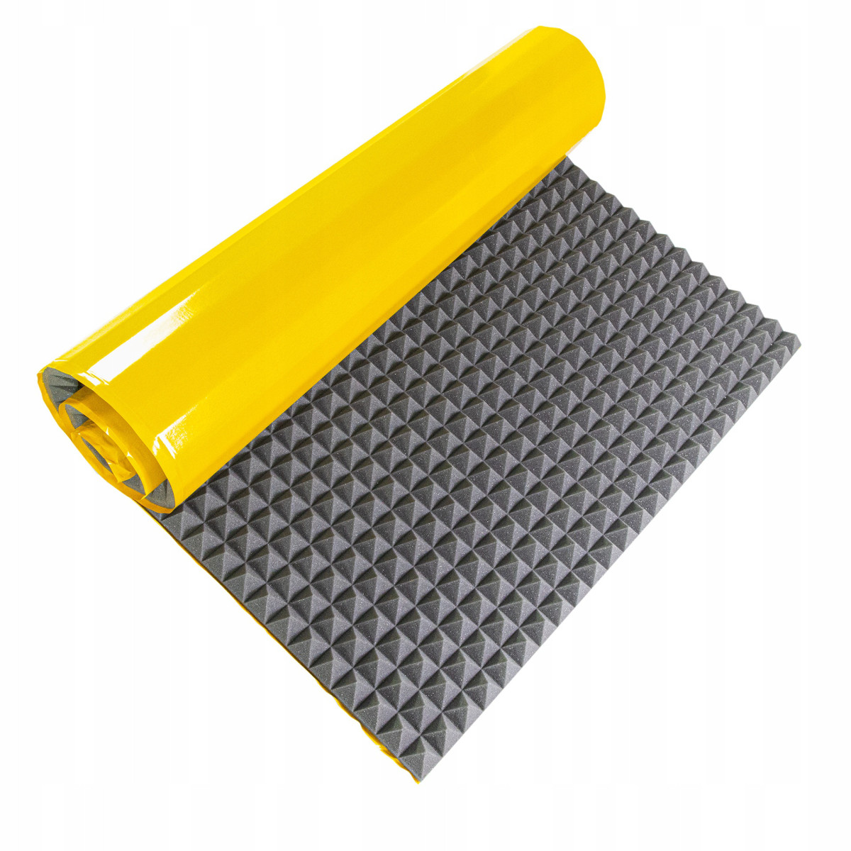 samolepiaca akustická zvukotesná pena PYRAMÍDA 60mm 200x100cm nehorľavá