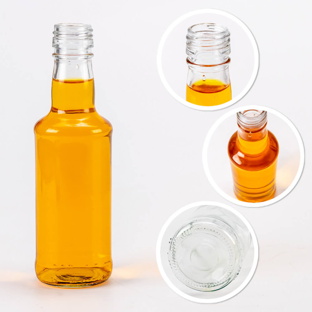 Bouteille en verre 200ml 17cm MONOPOL megamix.sk